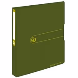 Herlitz 11282597 classeur à anneaux A4 Vert