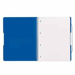 Herlitz 11293065 bloc-notes A4 80 feuilles Bleu