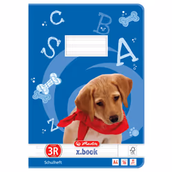 Herlitz 11338316, Multicolore, 16 feuilles, A4, 80 g/m², Garçon/Fille, Papier