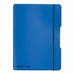 Herlitz 11361532, A5/40, Polypropylène (PP), Bleu, 40 feuilles