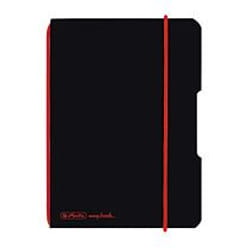 Herlitz 11361599 bloc-notes A6 40 feuilles Noir