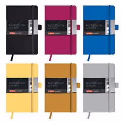 Herlitz 11369790 bloc-notes A5 96 feuilles Noir