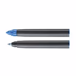 Herlitz Cinq Cartouches pour le Roller My.Pen, Bleu, Noir, Bleu, Acier inoxydable, Style à bille, Ampoule, 5 pièce(s)