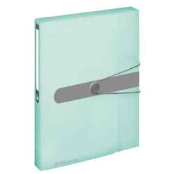 Herlitz 11409000 boîte à archive Couleur menthe, Transparent Polypropylène (PP)