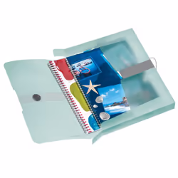Herlitz 11409000 boîte à archive Couleur menthe, Transparent Polypropylène (PP)