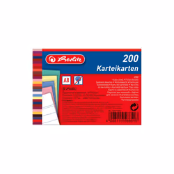 Herlitz 50019380 intercalaire Bleu, Rose, Rose 200 pièce(s)