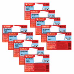 Herlitz 50021406 intercalaire Blanc 10 pièce(s)