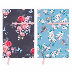Herlitz 50021475 bloc-notes A5 88 feuilles Multicolore