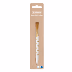 Herlitz Pure Glam, Clip, Stylo à bille rétractable avec clip, Rechargeable, Bleu, 1 pièce(s)