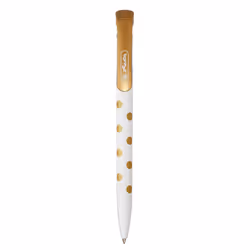 Herlitz Pure Glam Bleu Stylo à bille rétractable avec clip 1 pièce(s)
