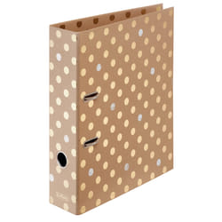 Herlitz Pure Glam classeur à anneaux A4 Or, Argent