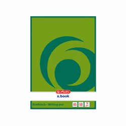 Herlitz 717504, Vert, A5, 50 feuilles, 70 g/m², Adulte
