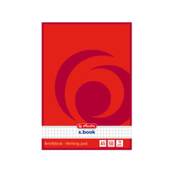 Herlitz x.book recharge de papier 150 x 210 mm (A5) 50 feuilles
