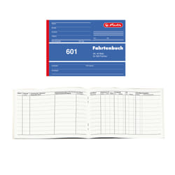 Herlitz 840645 livre d'administration Bleu, Blanc A6 40 feuilles