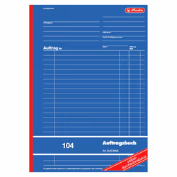 Herlitz 880427, 80 feuilles, Bleu, A4, Papier ligné, 1 pièce(s)