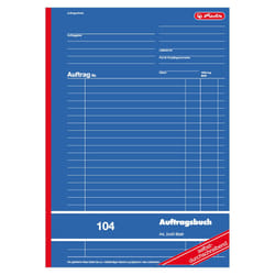Herlitz 880427 livre d'administration Bleu A4 80 feuilles