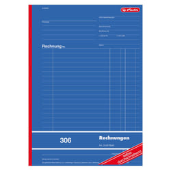 Herlitz 888420 livre d'administration Bleu A4 80 feuilles