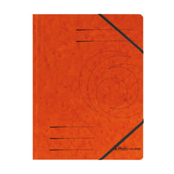 Herlitz 972463 fichier Carton Orange A4