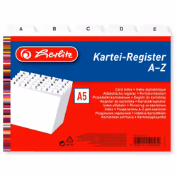 Herlitz 1500560, Polypropylène (PP), Blanc, A5