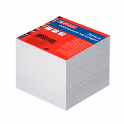 Herlitz 1603000, Carré, Blanc, Papier, 90 mm, 90 mm, 700 feuilles