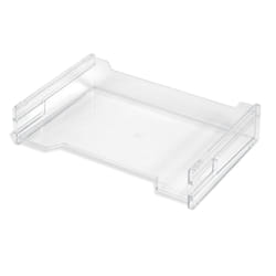 Herlitz 1610393 Boîte à archives Plastique Transparent