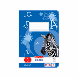 Herlitz 3320306, Multicolore, 16 feuilles, A5, 80 g/m², Garçon/Fille, Papier