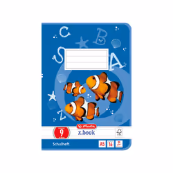 Herlitz 3320900, Multicolore, 16 feuilles, A5, 80 g/m², Garçon/Fille, Papier