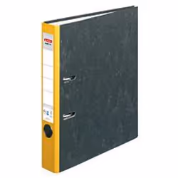 Herlitz 05141106, A4, Carton, Noir, Jaune, 5 cm, 1 pièce(s)