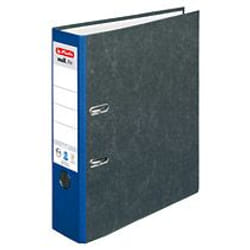 Herlitz 05171400 classeur à anneaux A4 Noir, Bleu