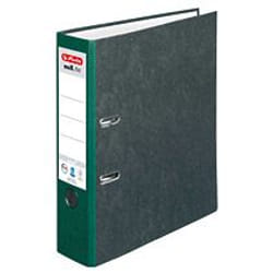 Herlitz 05171509 classeur à anneaux A4 Noir, Vert