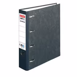 Herlitz 5190806, A4, Carton, Noir, Blanc