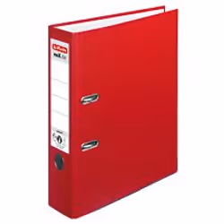 Herlitz 5480306, A4, Polypropylène (PP), Rouge, Blanc, 8 cm, 1 pièce(s)