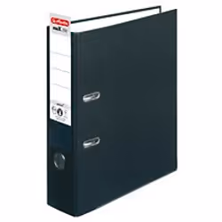 Herlitz 5480801 classeur à anneaux A4 Noir