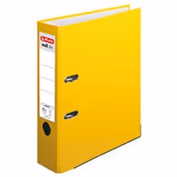 Herlitz 05481304, A4, Polypropylène (PP), Jaune, 8 cm, 1 pièce(s)