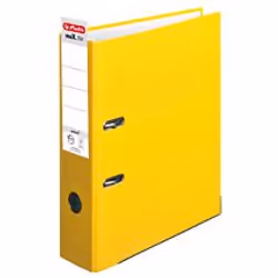 Herlitz 05481304 classeur à anneaux A4 Jaune