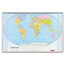 Herlitz 05552203 sous-mains Carton, Plastique Multicolore