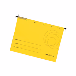 Herlitz 5874672 dossier suspendu Carton Jaune 5 pièce(s)
