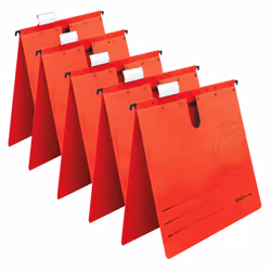 Herlitz 5874995, Carton, Rouge, 5 pièce(s)