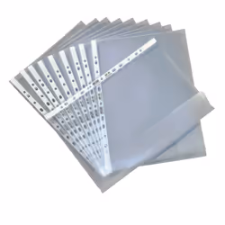 Herlitz 5896204 fichier Polypropylène (PP) Transparent A4