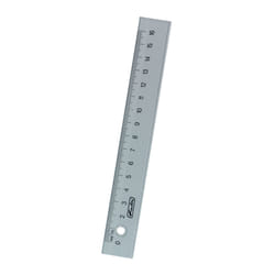 Herlitz 8700601 règle Règle de bureau 160 mm Plastique Transparent 1 pièce(s)