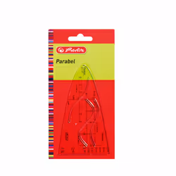 Herlitz 8701609, Transparent, Plastique, Blister