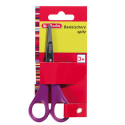 Herlitz 8740060 ciseaux à bouts ronds Couleurs assorties