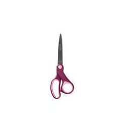 Herlitz 08740102 ciseaux à bouts ronds Découpe droite Rose, Acier inoxydable