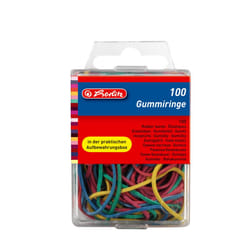 Herlitz 8770000 Bande en caoutchouc 100 pièce(s)