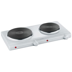 Severin DK 1042 Blanc Comptoir Plaque scellée 2 zone(s)