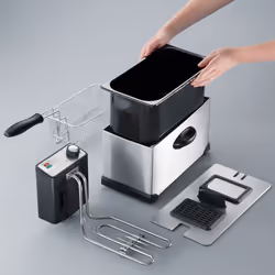 Severin FR 2431 Friteuse Classique à Huile 3 L 2000 W Inox - Vue supplémentaire 6