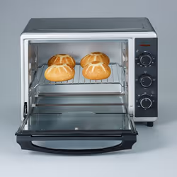 Severin TO 2056 30 L Noir, Acier inoxydable Grill