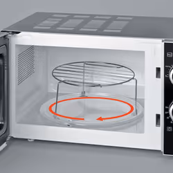Severin MW 7875 micro-onde Comptoir Micro-ondes grill 20 L 700 W Argent - Vue supplémentaire 3