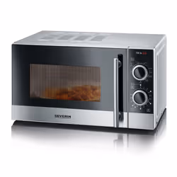 Severin MW 7874, Comptoir, Micro-onde combiné, 20 L, 700 W, Rotatif, Argent, Acier inoxydable