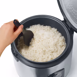 Severin RK 2425 cuiseur à riz 3 L 650 W Noir, Acier inoxydable